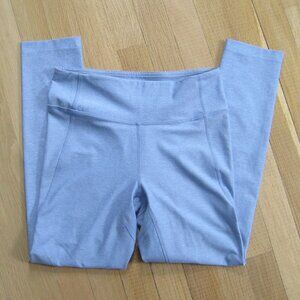 Outdoor Voices 7/8 Warmup Leggings Size S Baby Blue Yoga Athletic Gym Tights